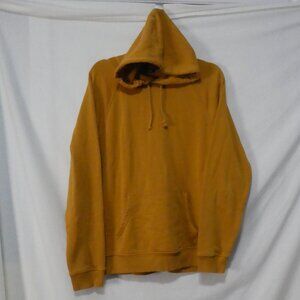 GEORGE Men’s Sweatshirt Popover Hoodie - Mustard Yellow / Gold - Size Medium